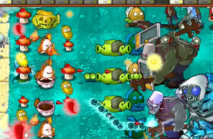 PVZ杂交版英雄模式冰霜巨人过关攻略