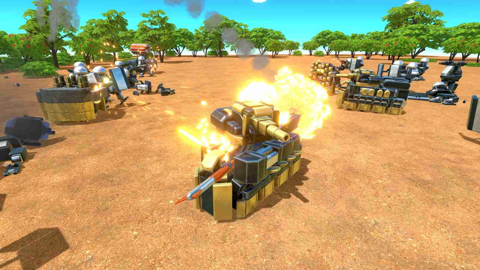 变形机器战斗游戏《Age Of Warbots》Steam页面上线 明年发售